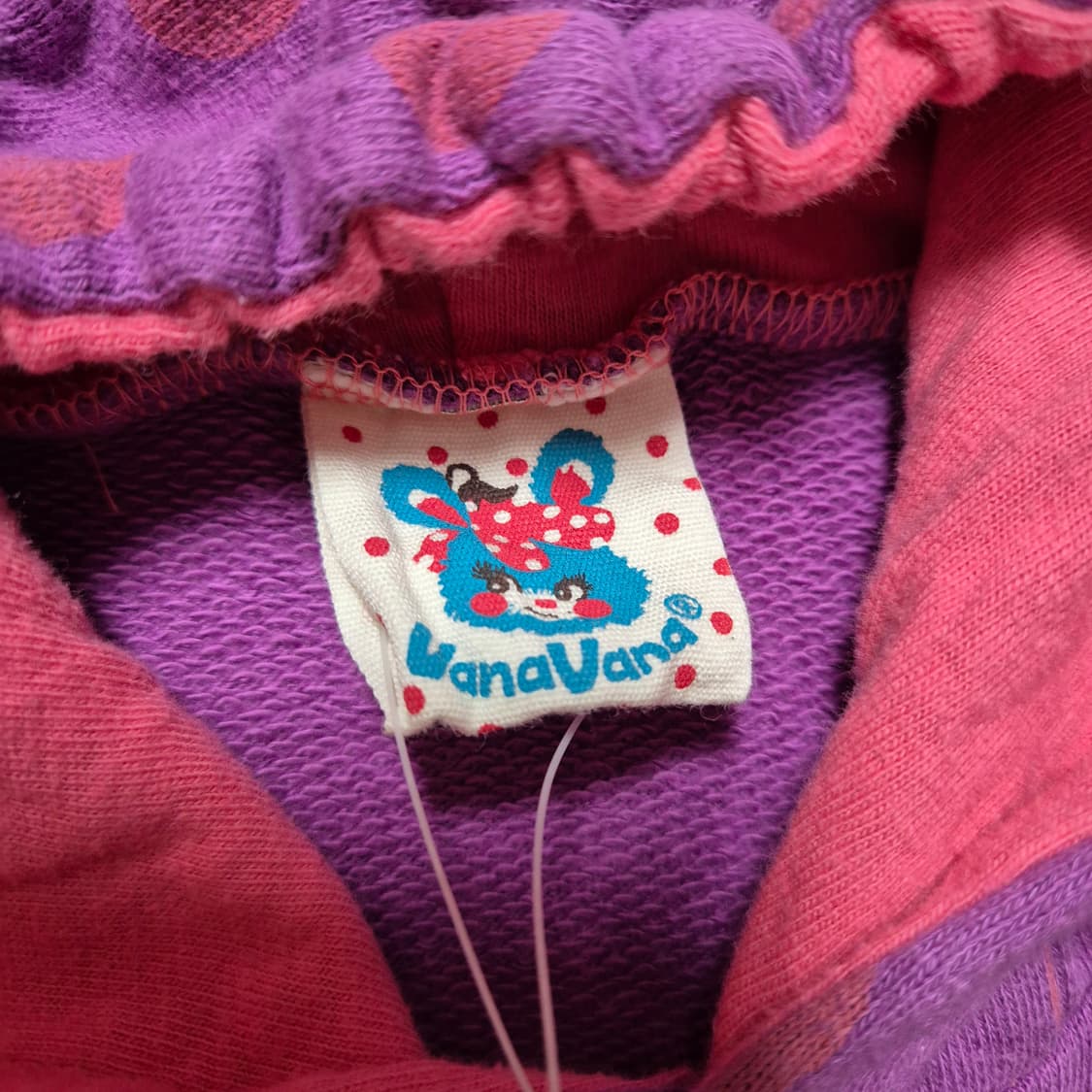 일본 vanavana 바나바나 후드티 160 사이즈 새상품 상품이미지6