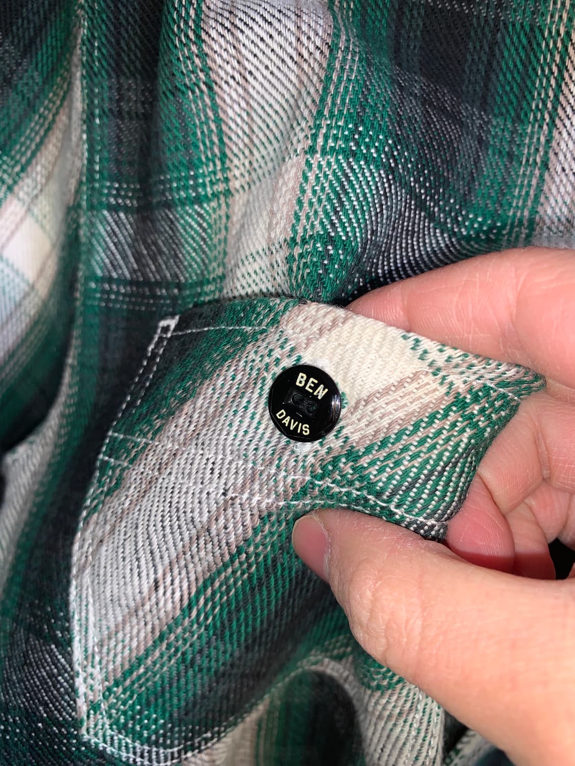 빈티지 벤데이비스워크 셔츠  상품이미지5