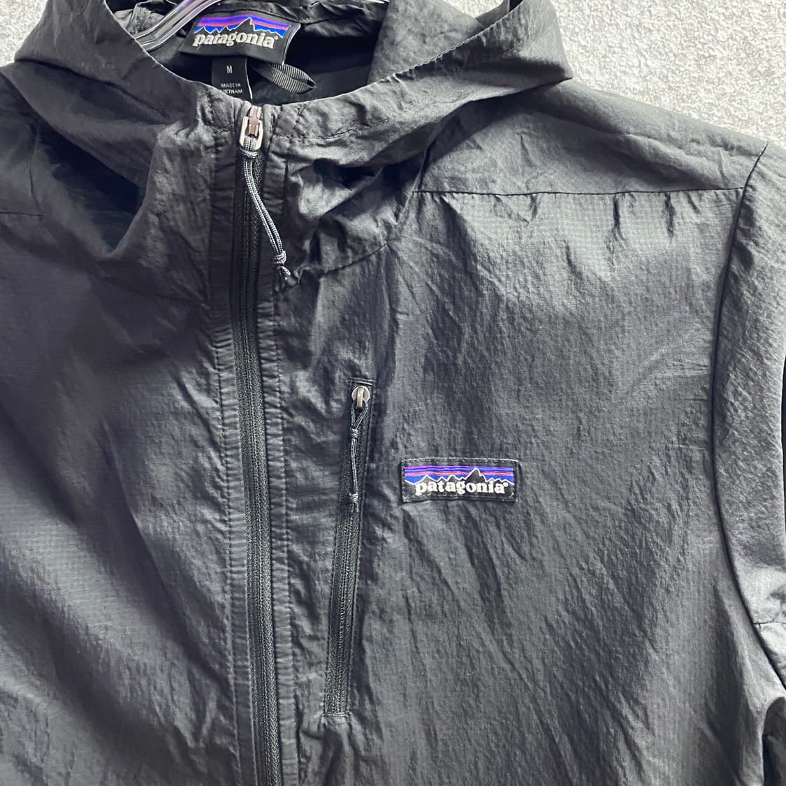 파타고니아 후디니 블랙 바람막이 자켓 B4163 상품이미지3