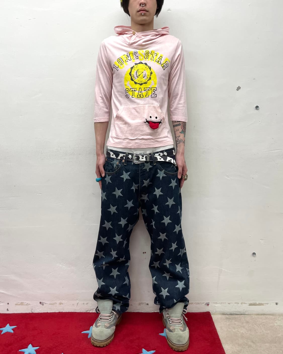 High-neck Merong Pink Half Sleeve 상품이미지4