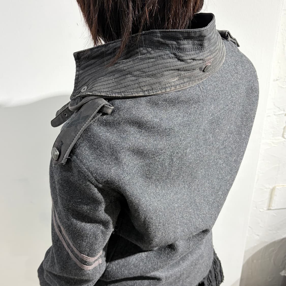 아르마니 익스체인지 밀리터리 울 자켓 상품이미지6