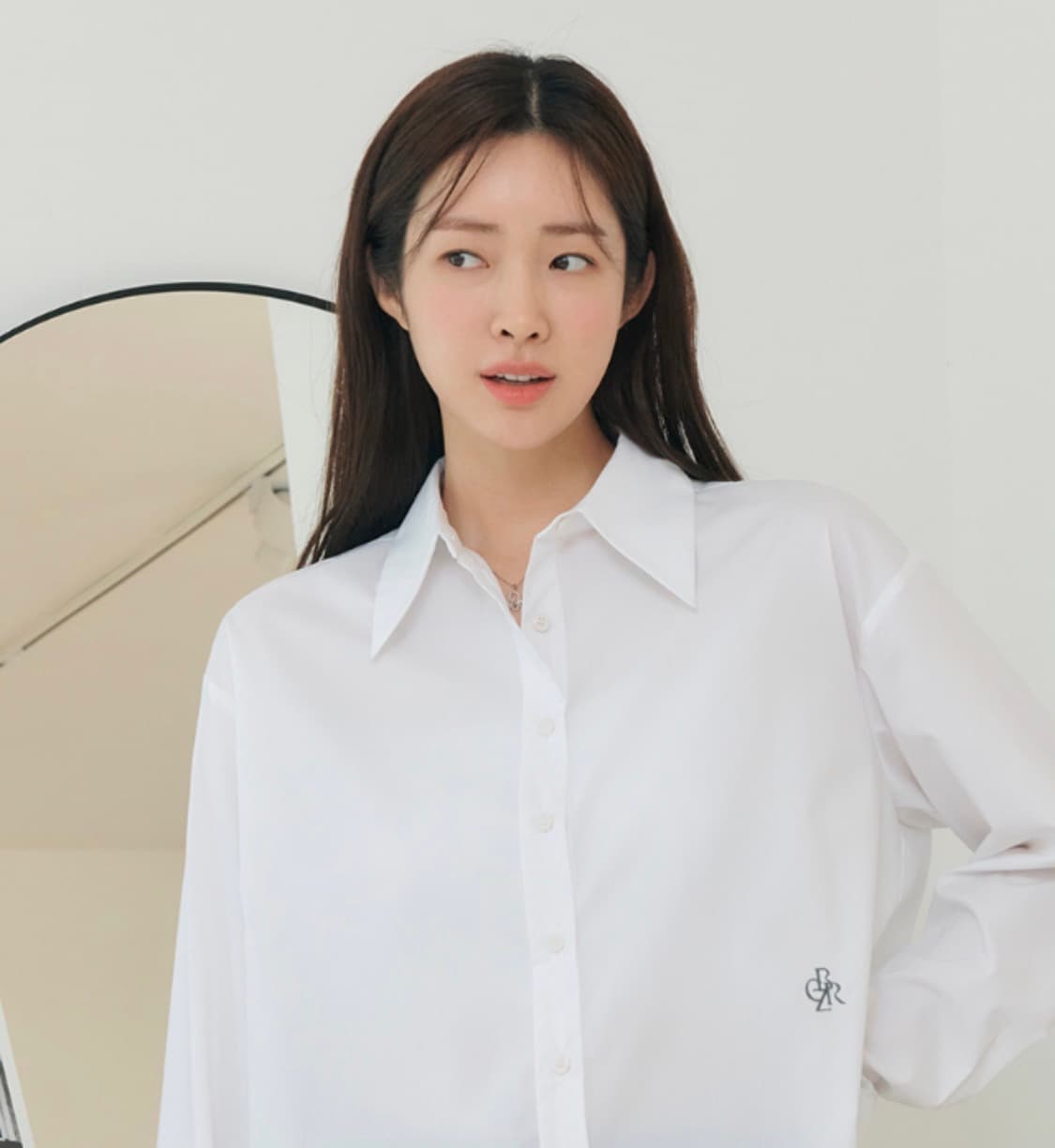 시티브리즈 링클 프리 베이직 셔츠 화이트(프리) 상품이미지3