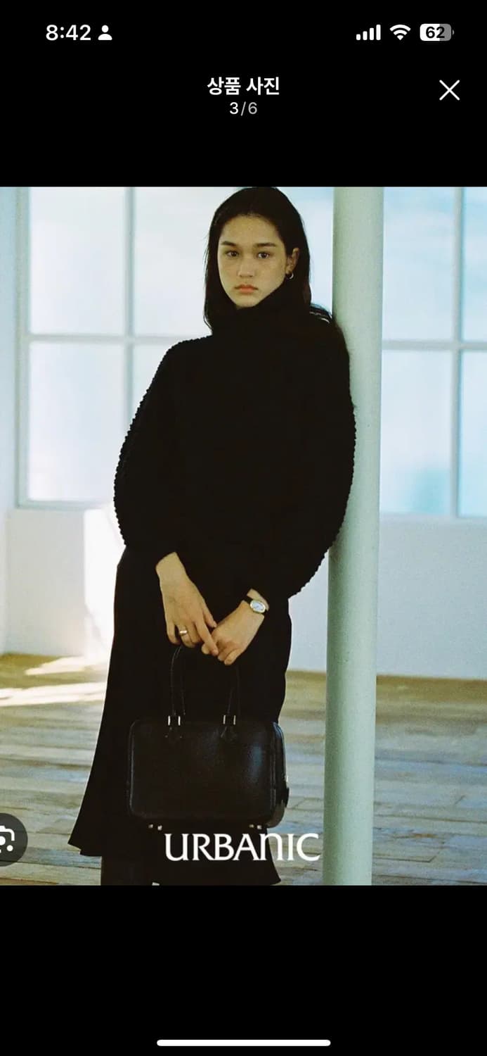 얼바닉30 케이블 터틀넥 니트 인버알란 상품이미지2