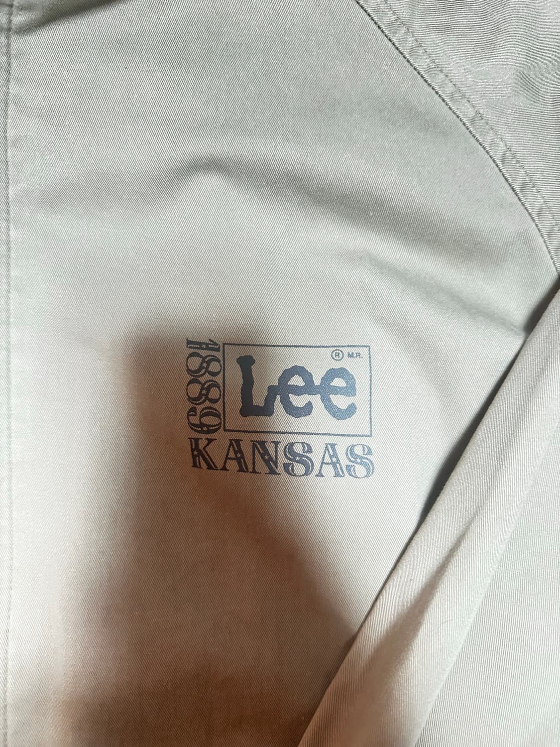 LEE 90s 코튼 카라넥 워크 자켓  상품이미지3