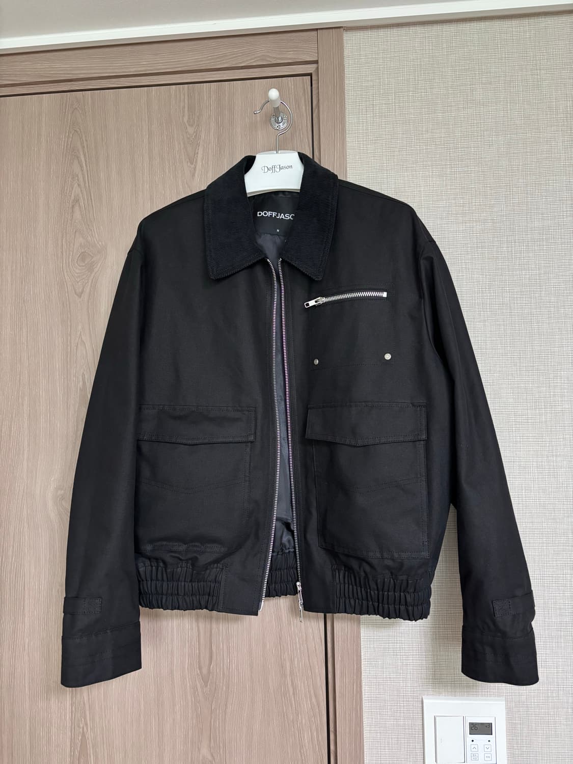 [M] 도프제이슨 로건 빈티지 워크 자켓 BLACK 상품이미지1