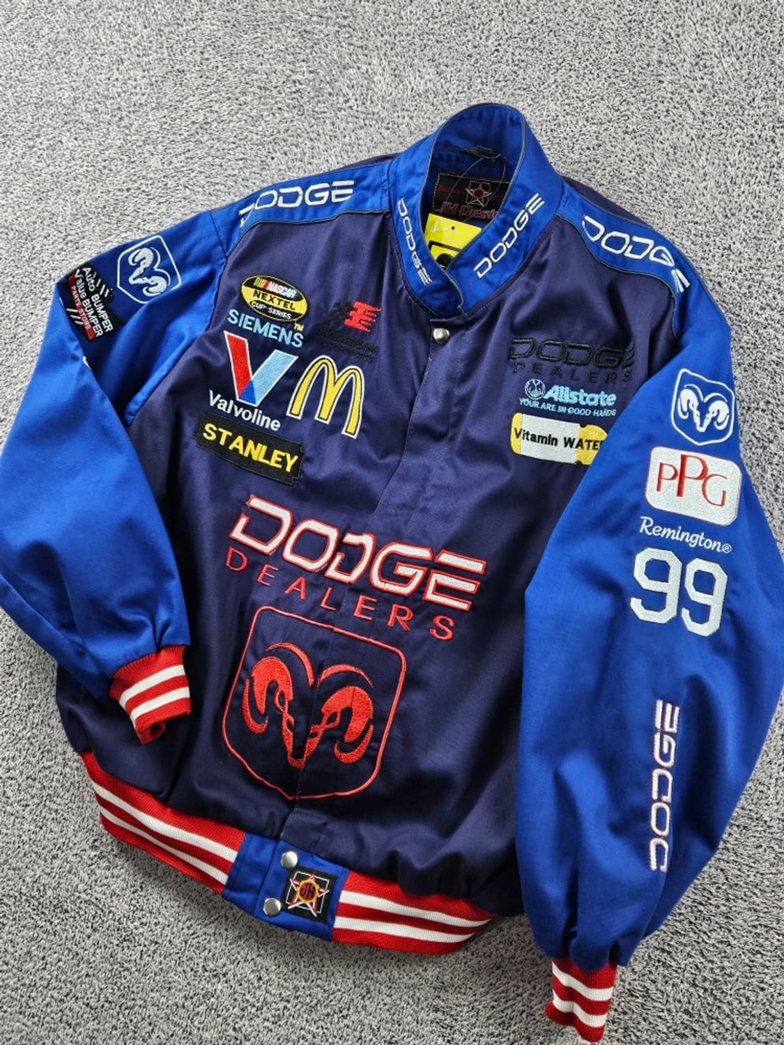 JH 리메이크 스폰서 패치 닷지 레이싱 자켓 ( L ) / 11221 상품이미지6