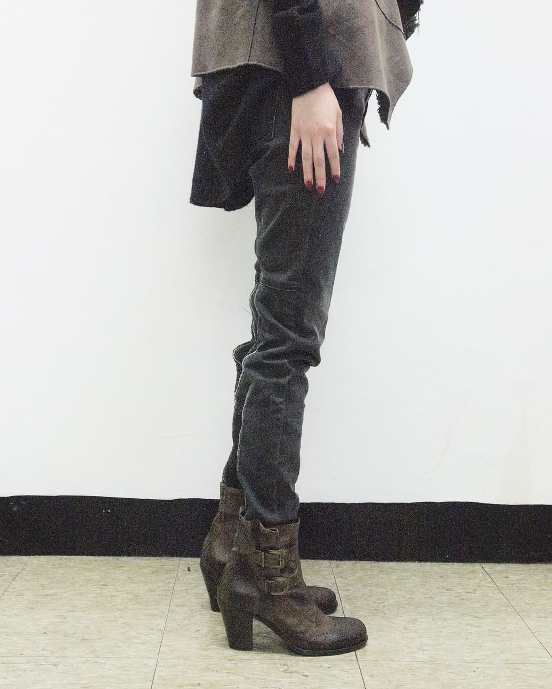 스텔라맥카트니 백지퍼 데님 라이더팬츠 상품이미지2