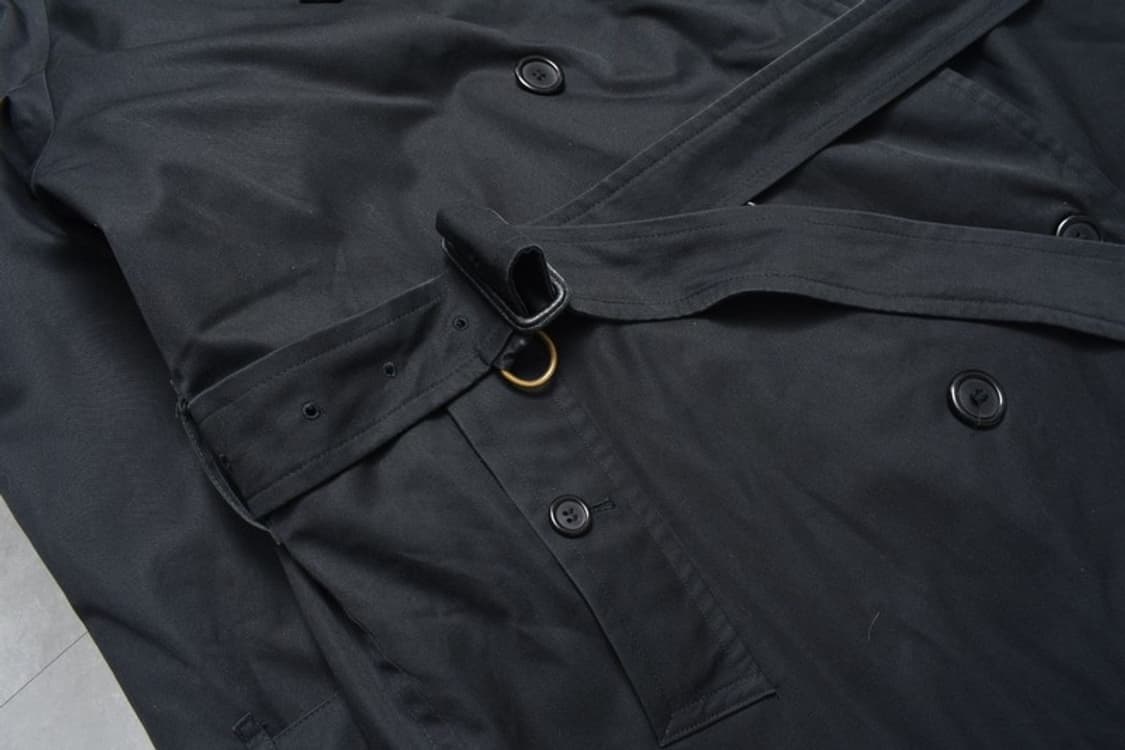 90S 버버리 더블 트렌치 코트 40L N1105 상품이미지7