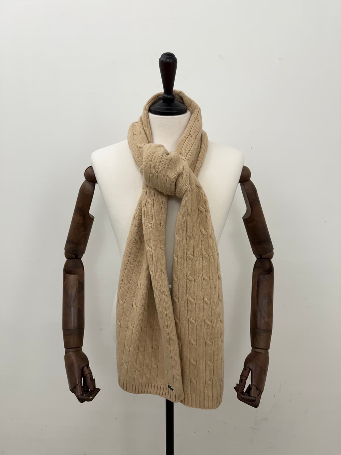  Lacoste Wool Cable Muffler 상품이미지2