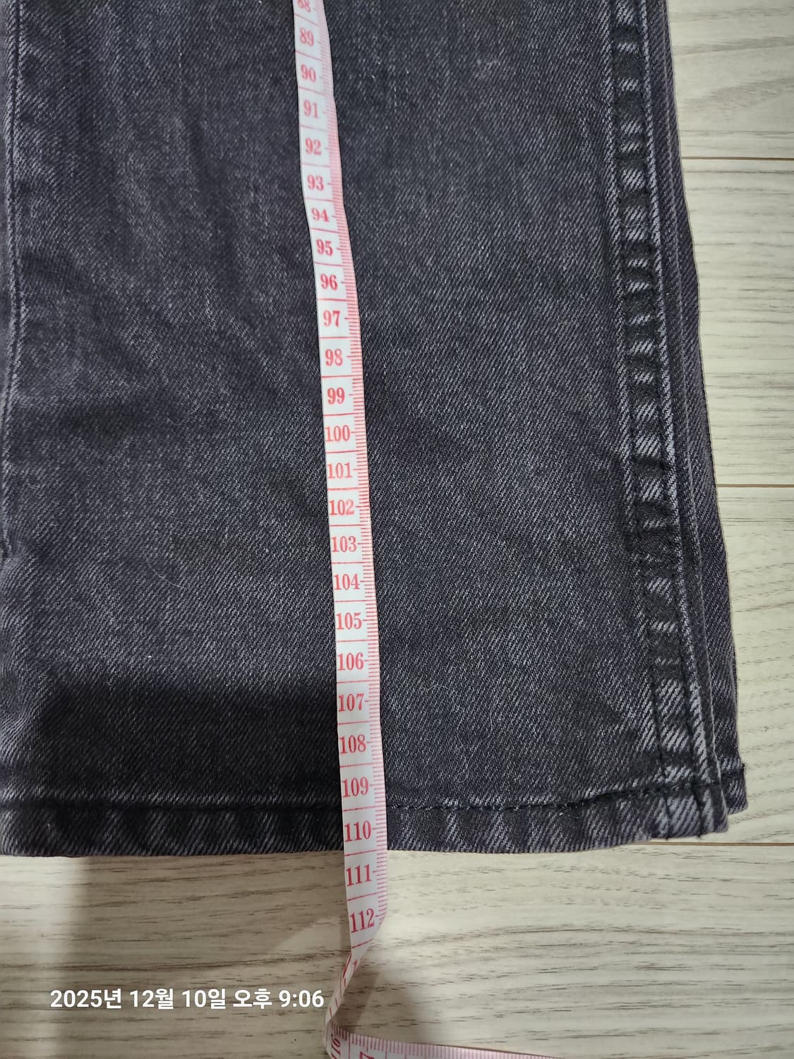 (새상품)아워레가시 퍼스트컷 블랙 청바지 30/32 상품이미지9