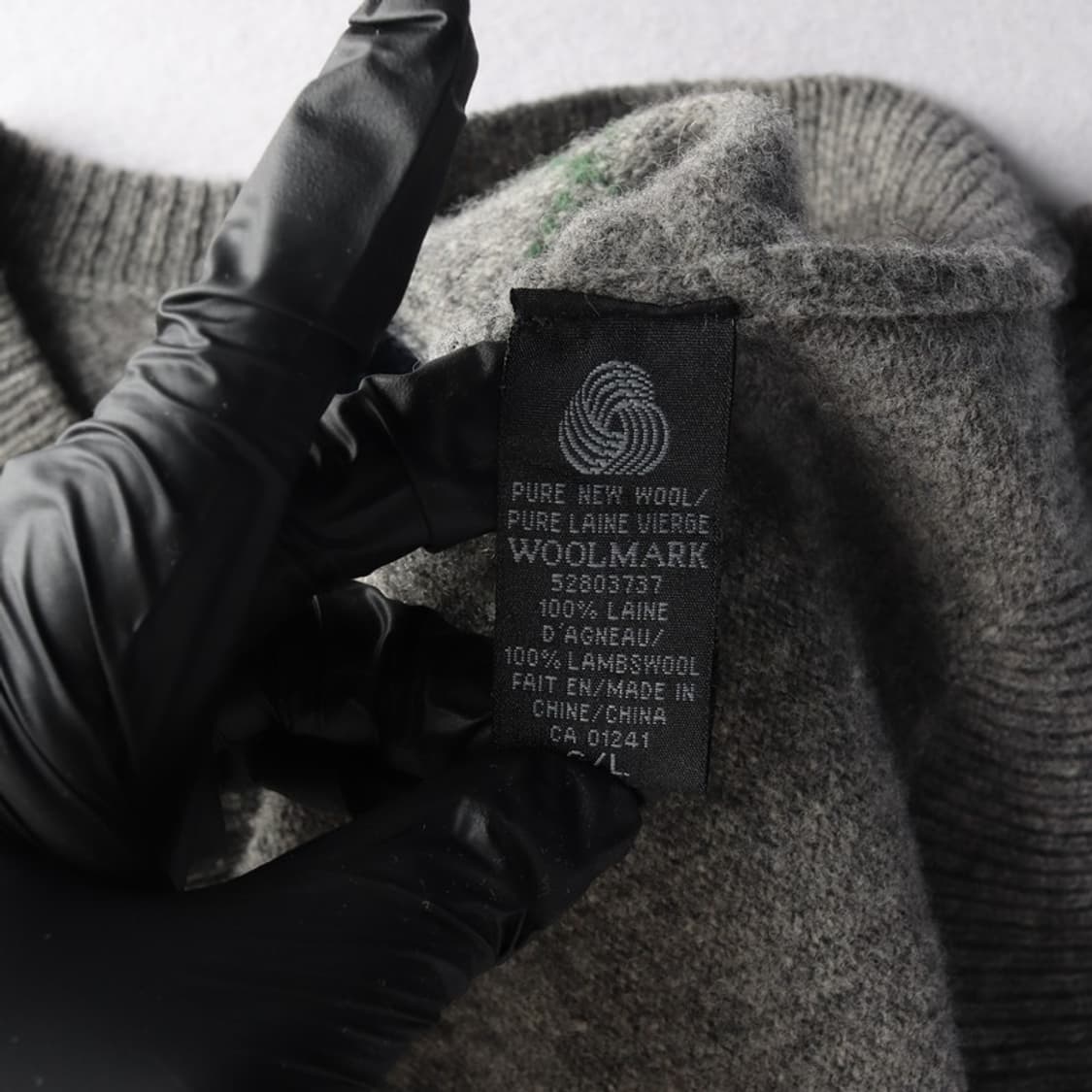 LE31 뉴울 빈티지 아가일 니트 L 상품이미지7