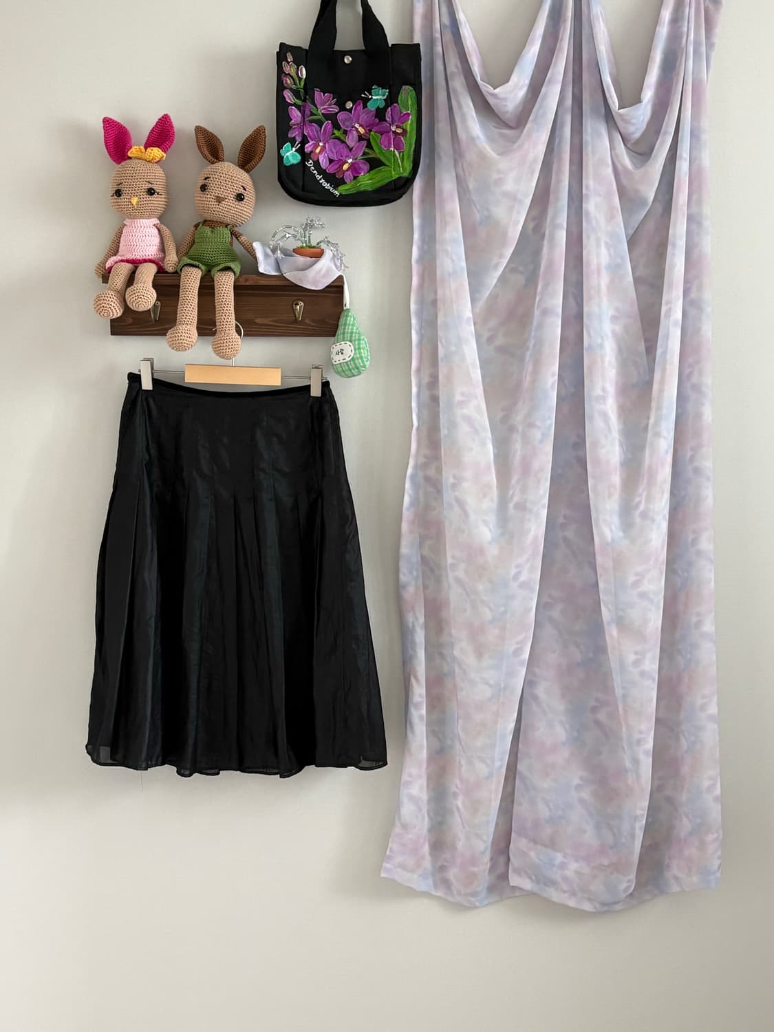 블랙 스커트 상품이미지2