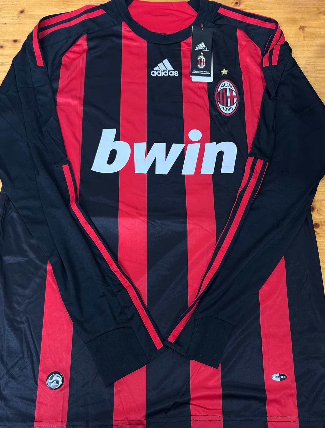레트로 ac밀란 베컴 유니폼 긴팔 상품이미지1