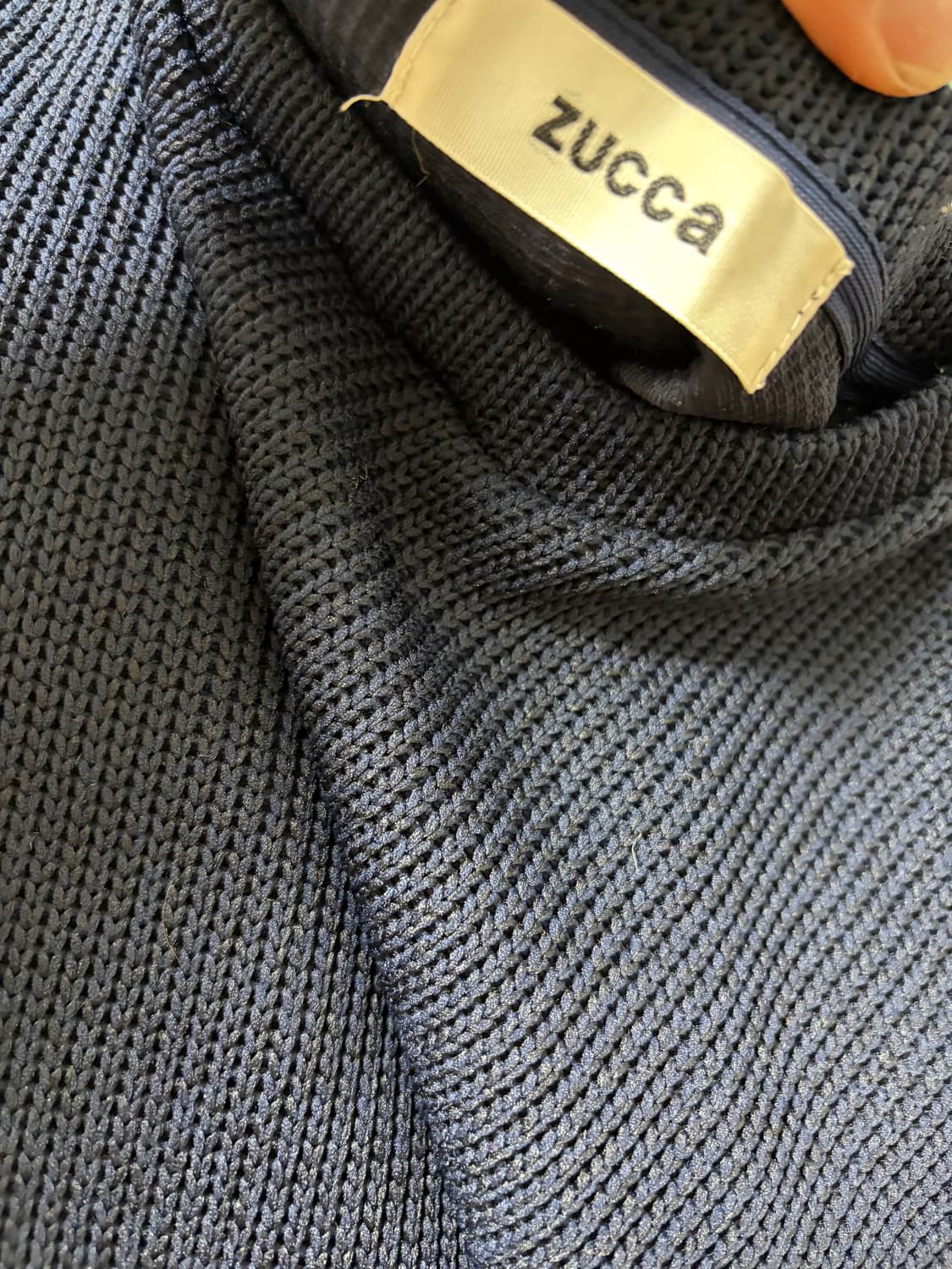 Zucca 팔꿈치패치 니트 44-66 정품 상품이미지3