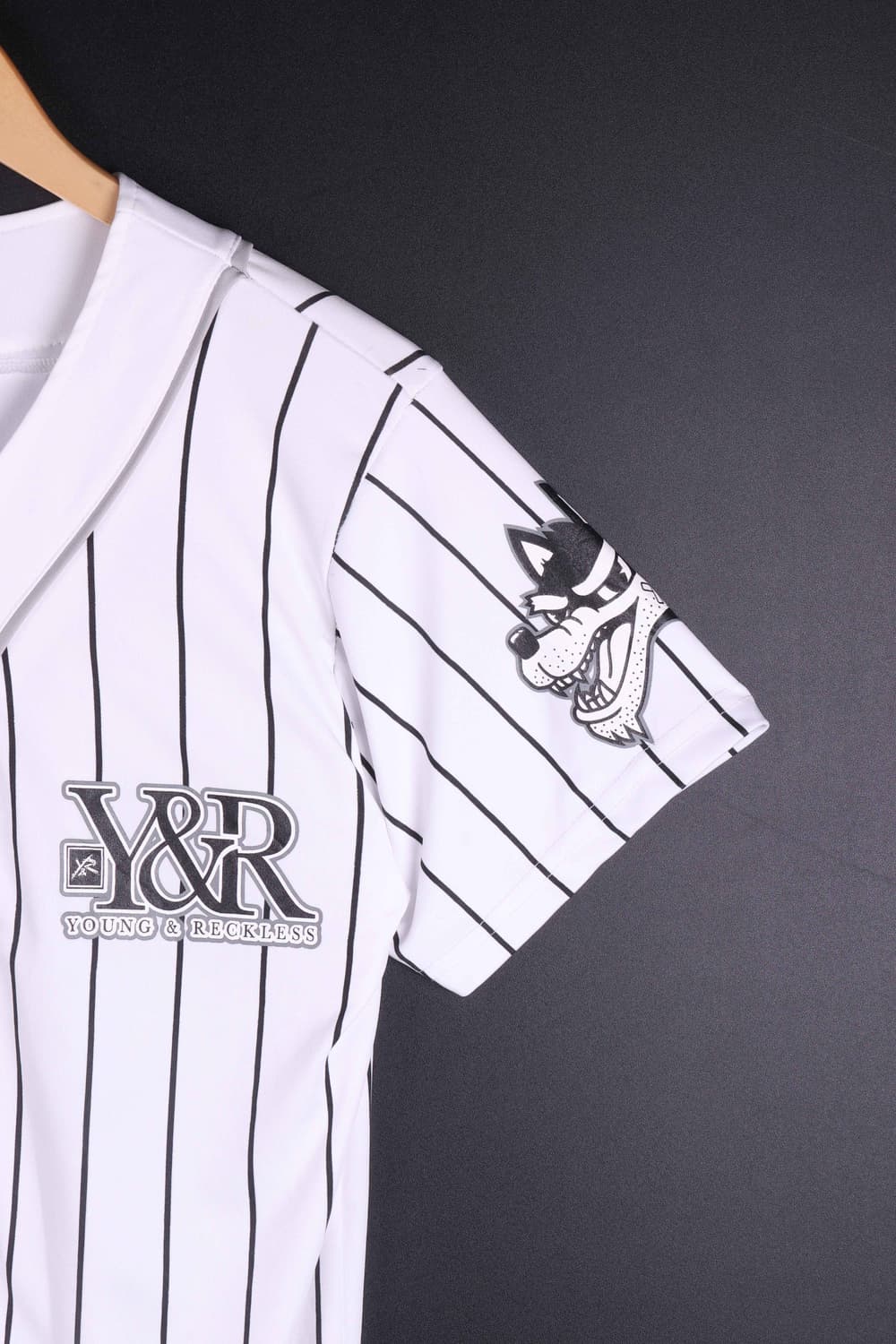 Y&R 스트라이프 야구져지 상품이미지2