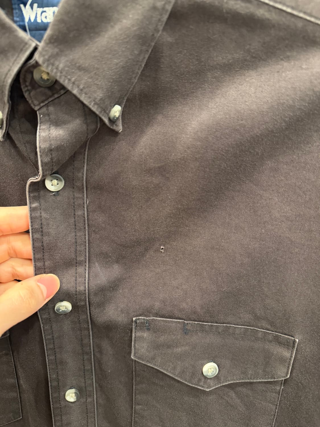 90s Wrangler 랭글러 웨스턴 워크 셔츠 상품이미지6