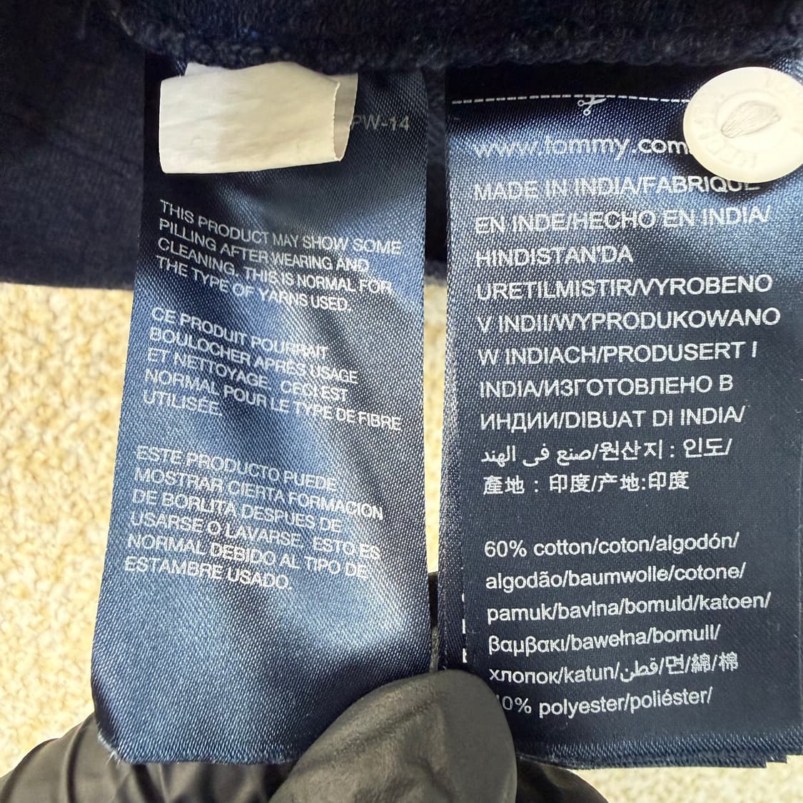 176(16) 타미힐피거 카라티 0122T1 상품이미지5