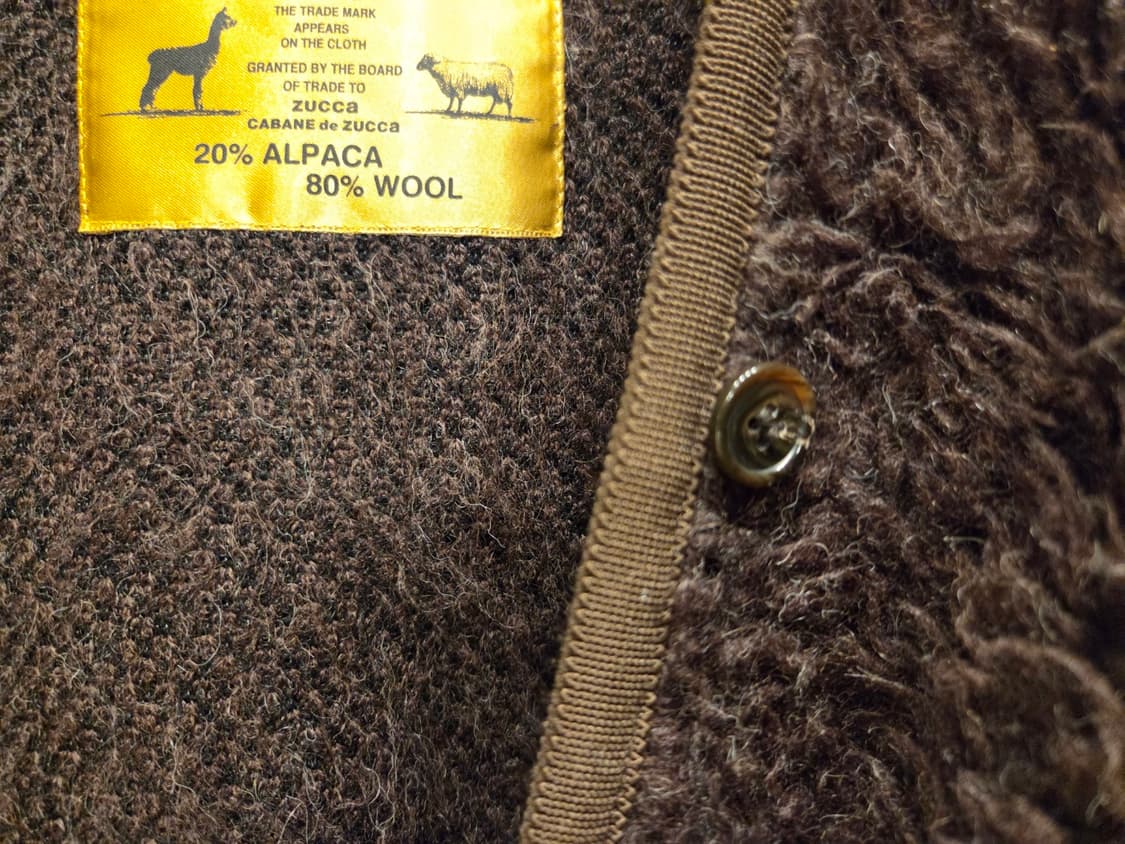 주카 알파카 내피 자켓 상품이미지3