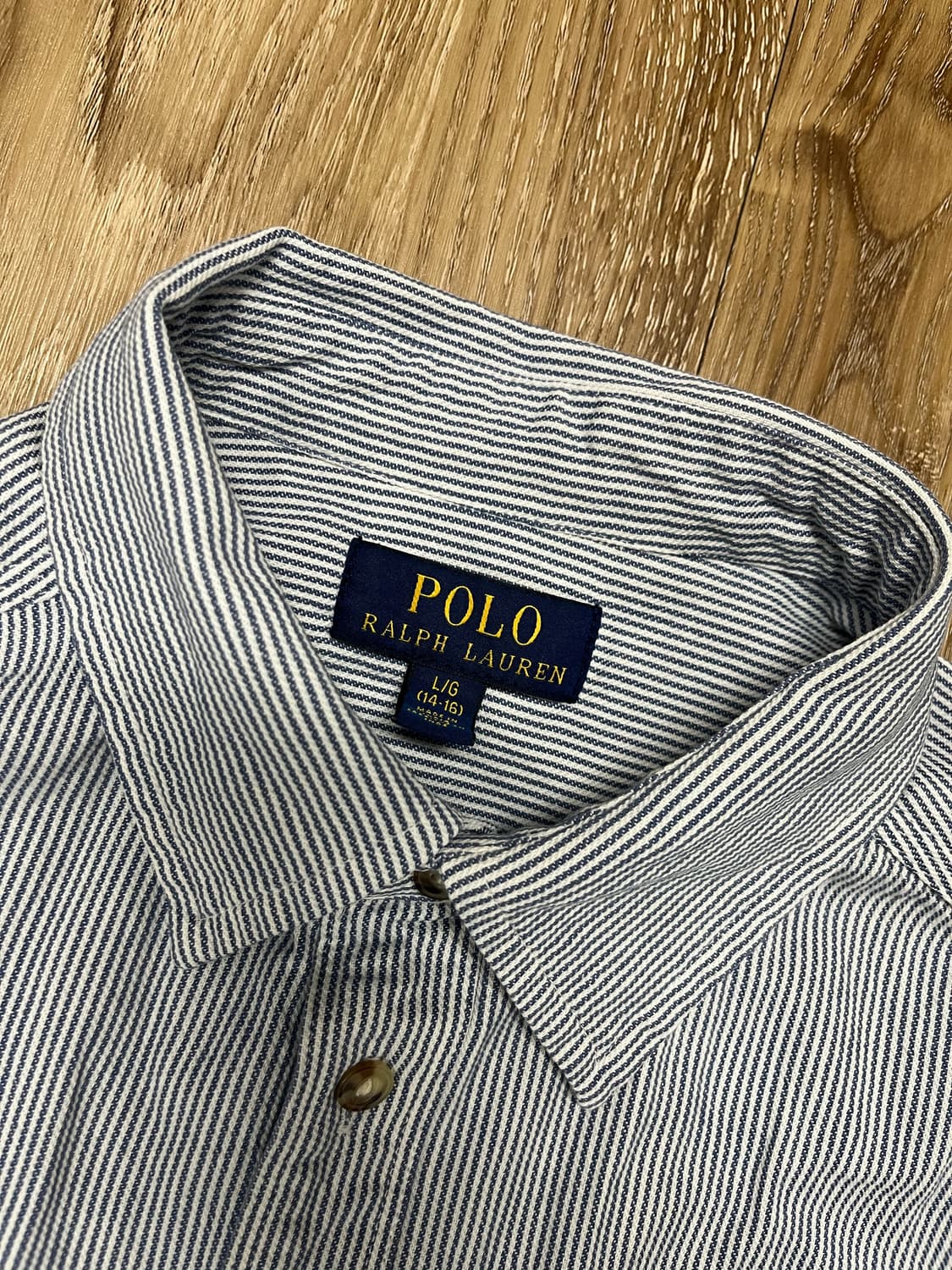 폴로 랄프로렌 포켓 셔츠 보이즈 상품이미지3