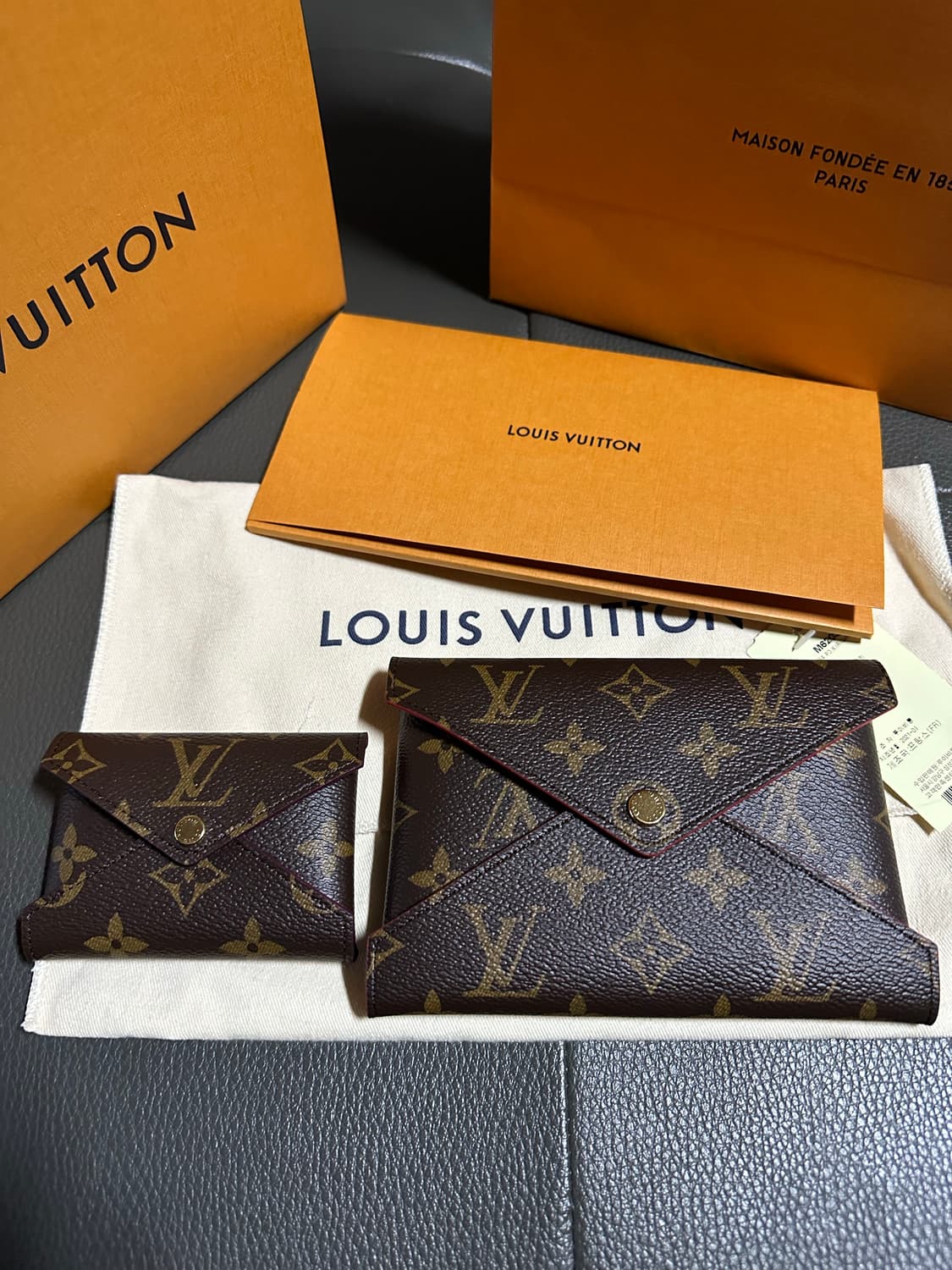 루이비통 포쉐트 모노그램 키리가미 3세트 파우치 클러치 상품이미지6