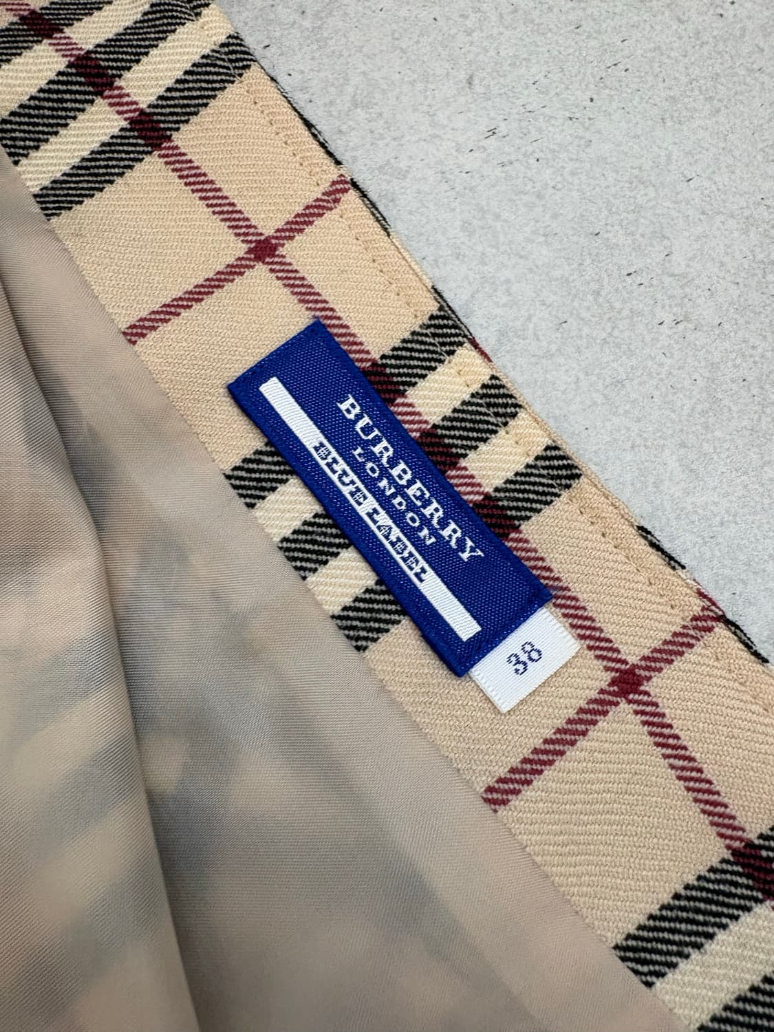 [ 38 ] 버버리 블루라벨 노바체크 미니스커트 상품이미지7