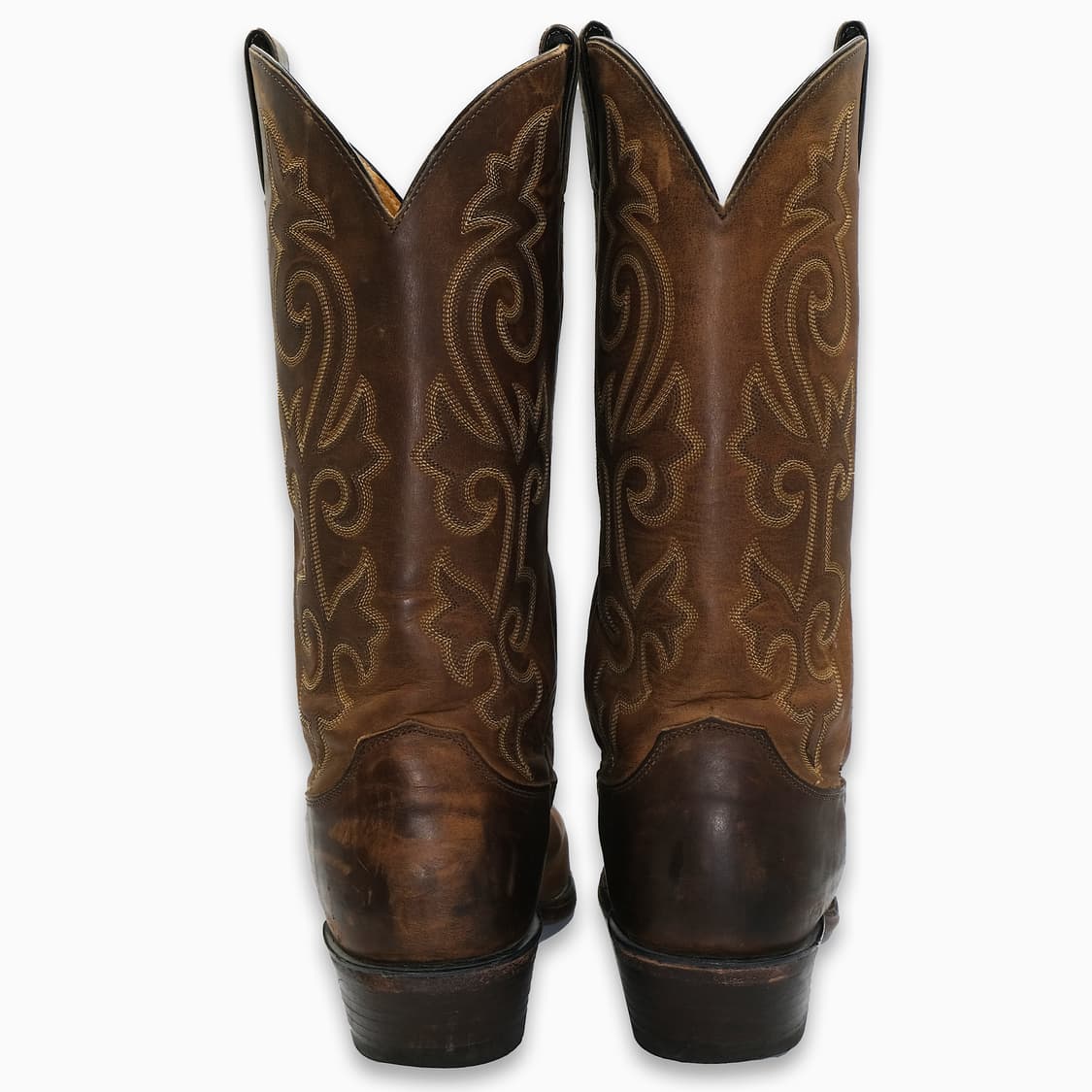 빈티지 저스틴 웨스턴 레더 부츠 10D(270)사이즈 BT27019 상품이미지4