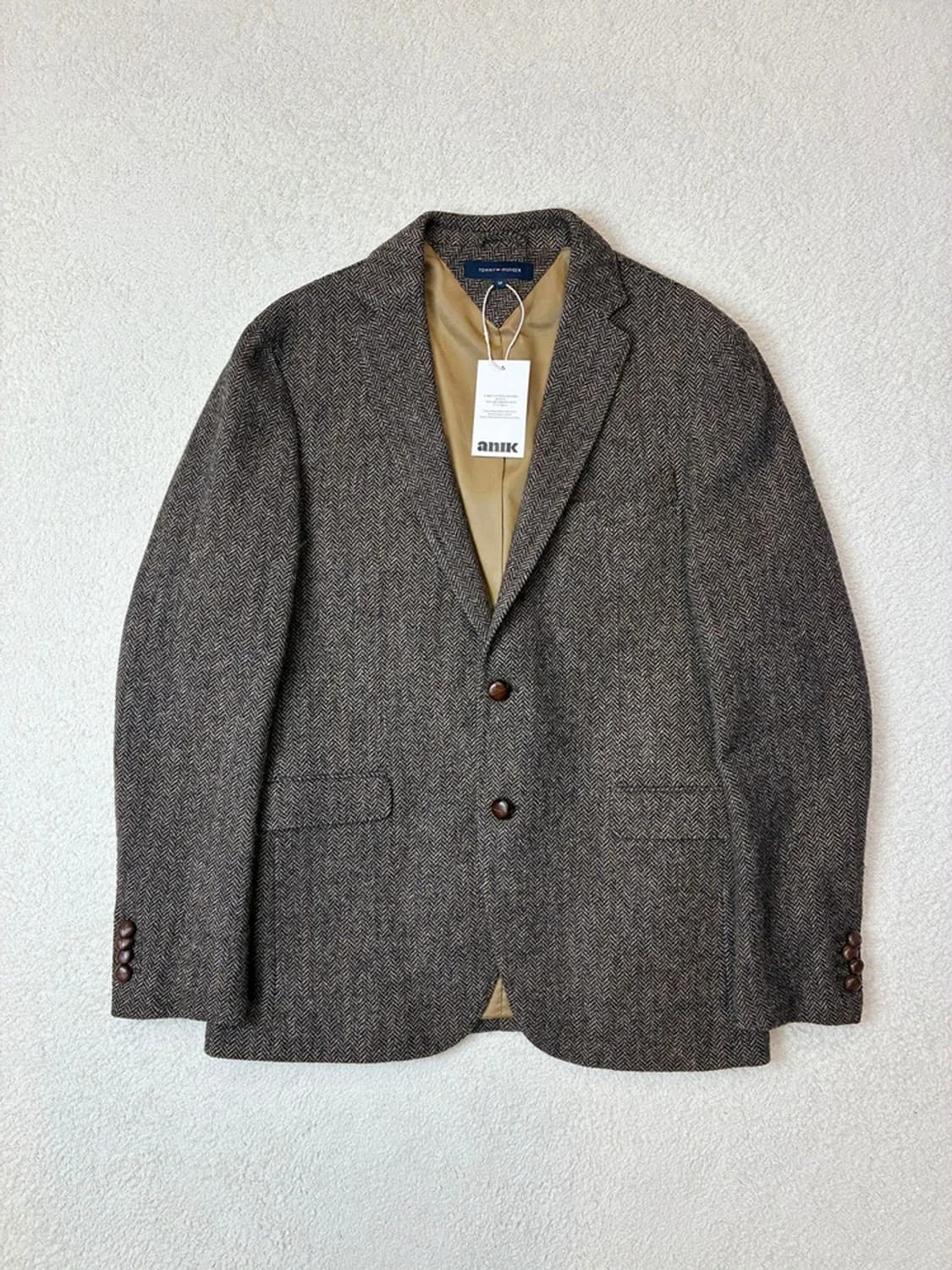 타미힐피거 울 헤링본 블레이저 자켓 PN6103 상품이미지1