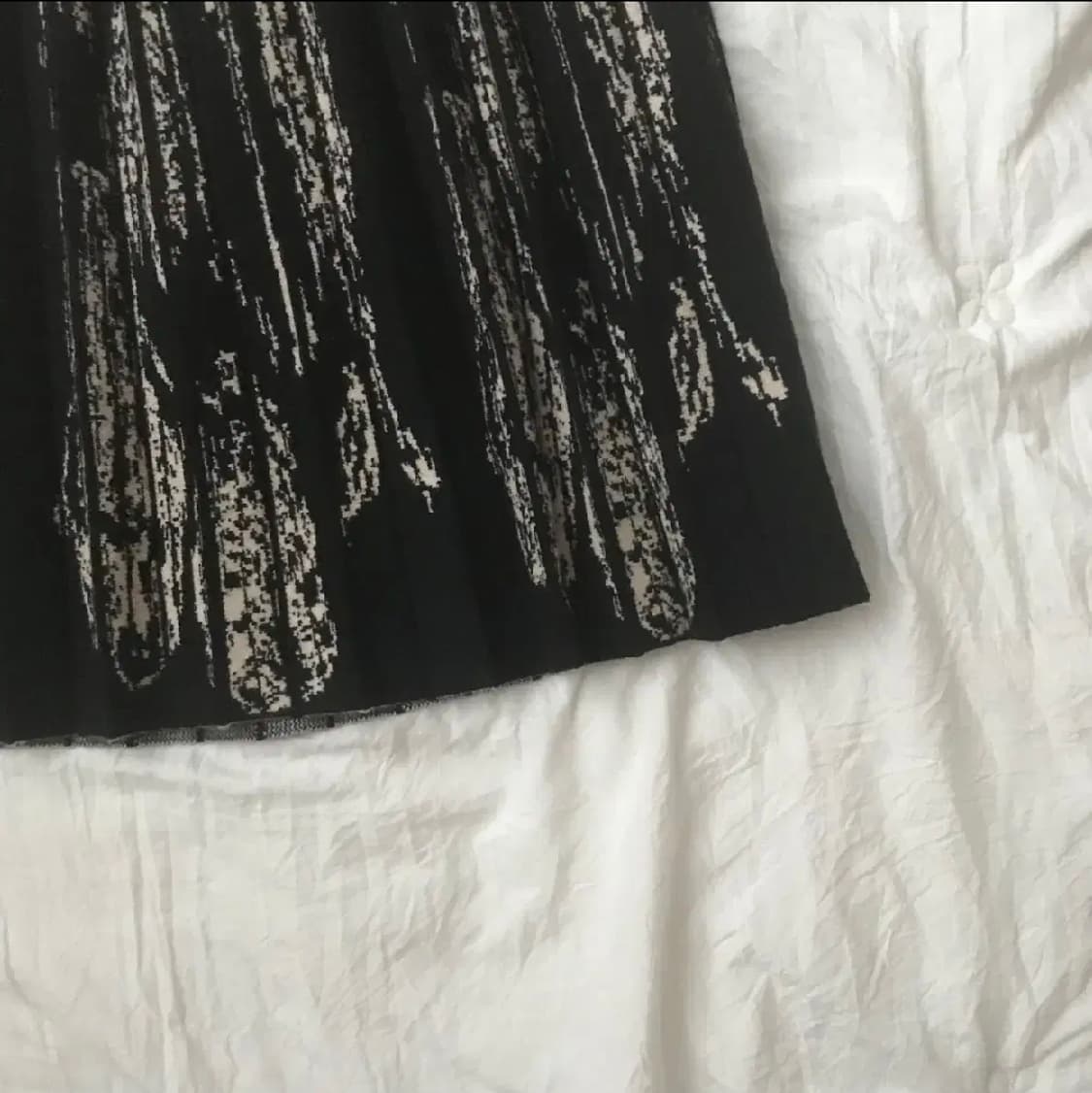 빈티지 패턴 롱 스커트 상품이미지2