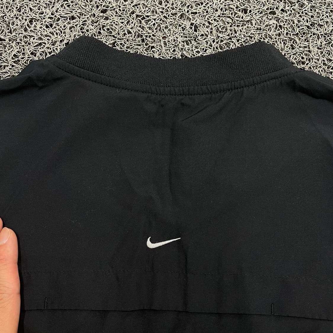 Nike 00,s  나이키 자수로고 포켓 블랙 나일론  상품이미지4