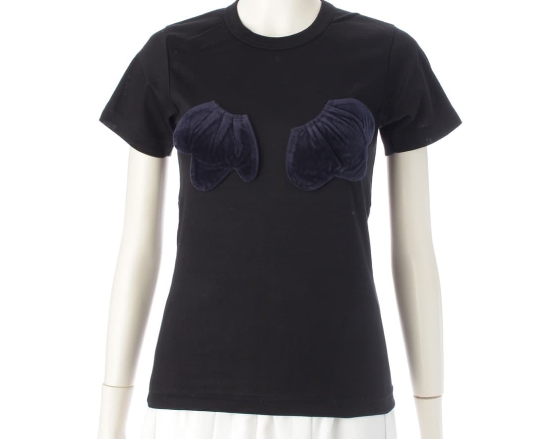 꼼데 AD2003 Chest Patch half shirt 상품이미지1