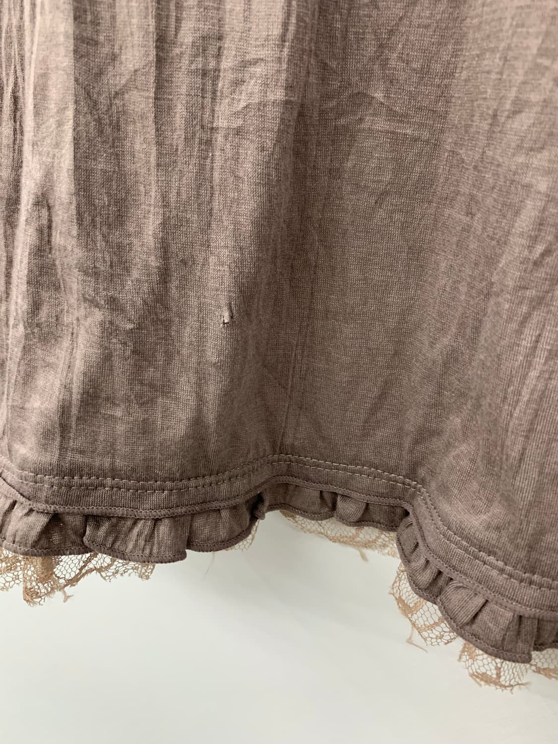 Rosa cherry 레이스 셔링 가디건 상품이미지5