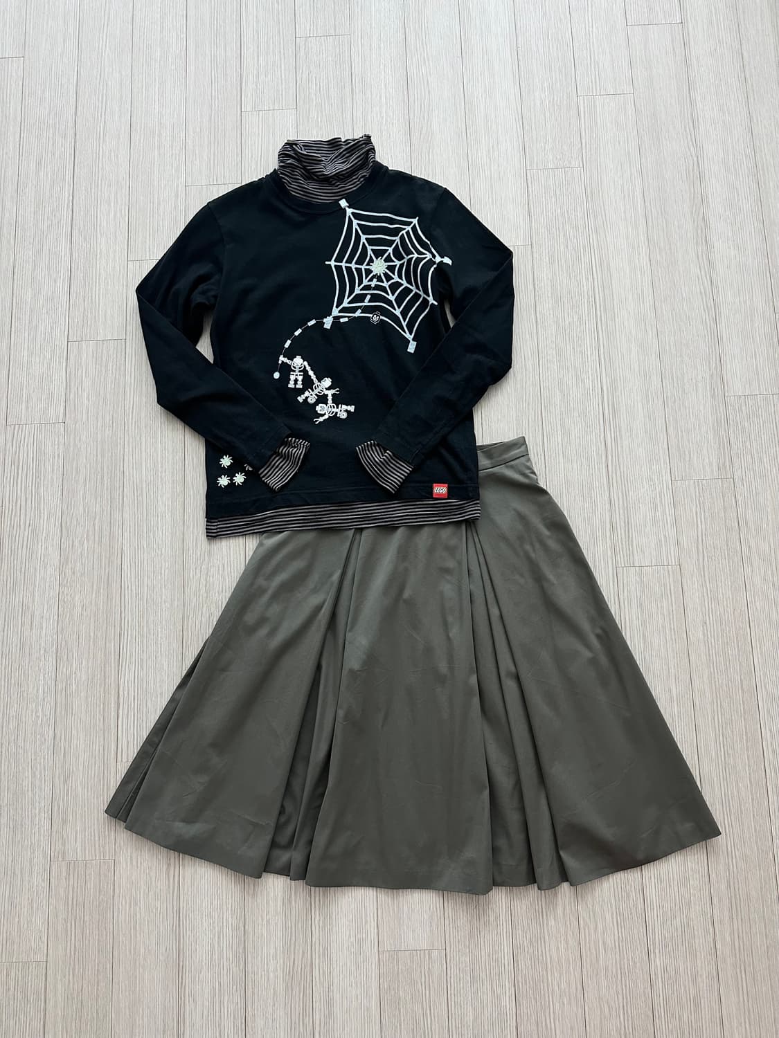 jpn 키치 러힙 펑크 괴짜 레이어드 코디세트 상품이미지1