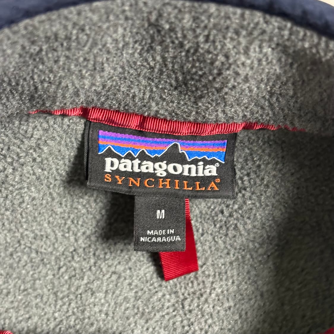 10s 파타고니아 신칠라 니켈 네이비 상품이미지5