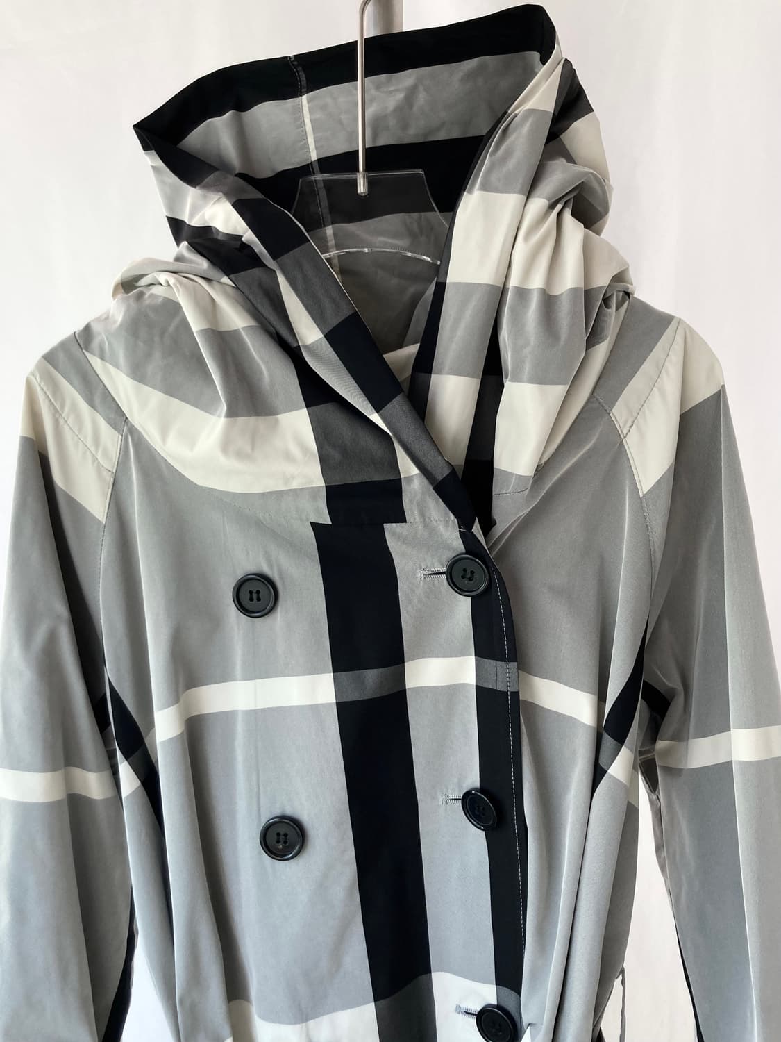 거의새것) 정품 스피치오 후드 여성 바람막이 트렌치코트 상품이미지9