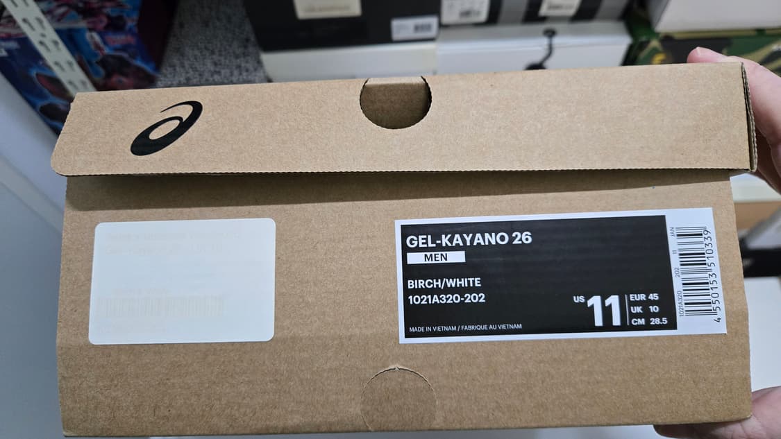 아식스x비비안웨스트우드 젤카야노26 버치 화이트 11사이즈(285) 상품이미지2