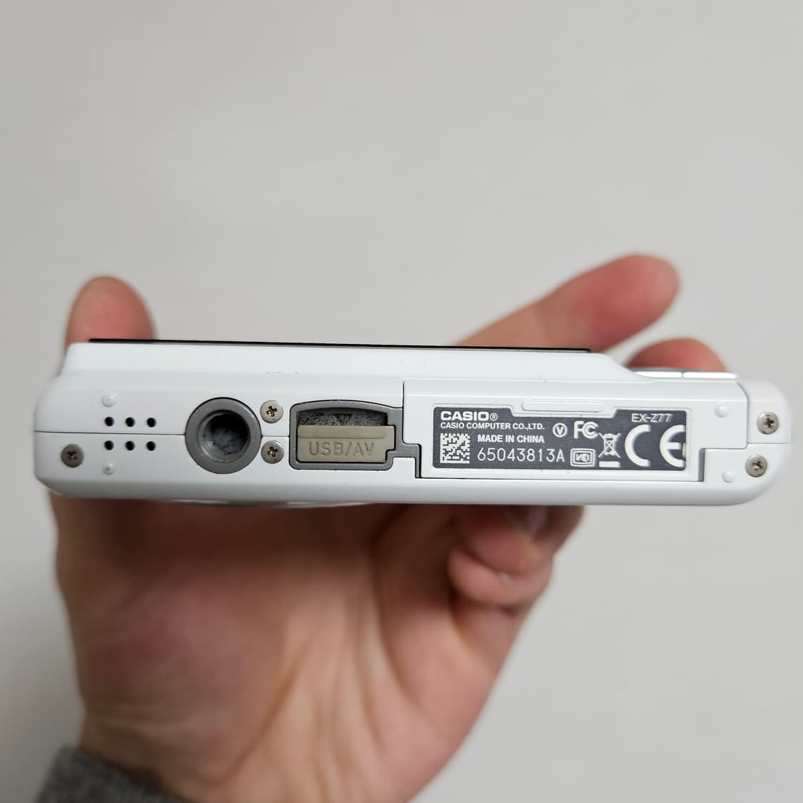 [부분 박스셋] 카시오 엑슬림 EX-Z77 화이트 디카 디지털카메라 상품이미지5