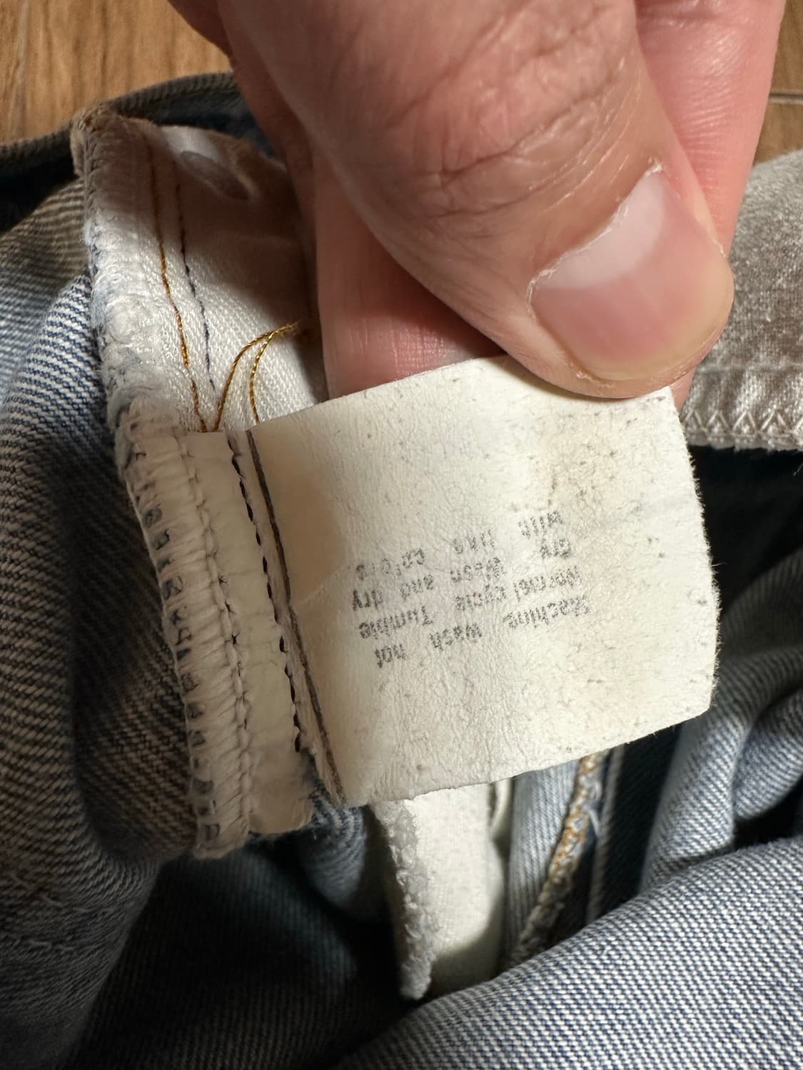 80s 빈티지 리바이스 517 부츠컷 데님 팬츠 상품이미지7