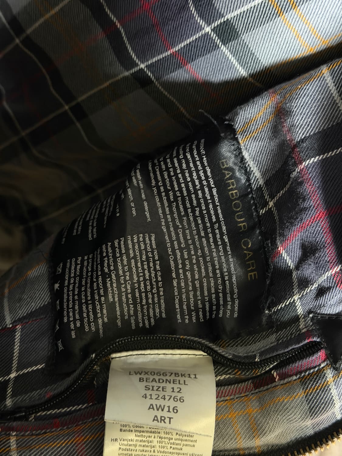 바버 왁스 자켓 상품이미지8