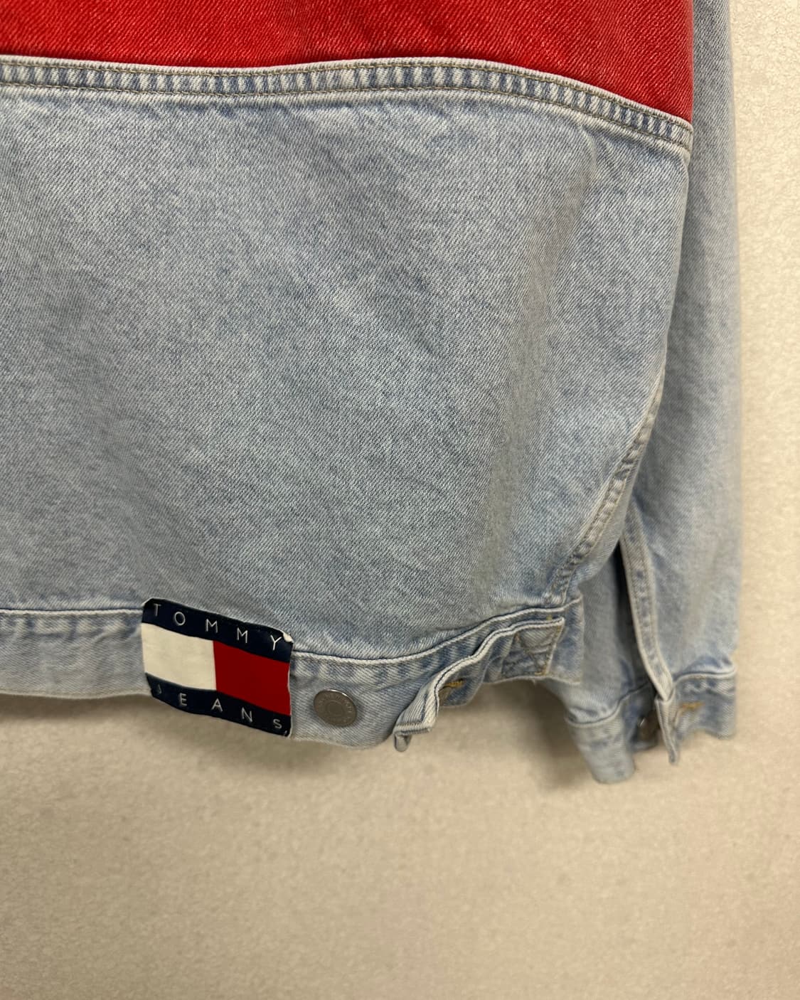 (L~XL)타미 빅로고 청자켓-M2162  상품이미지8