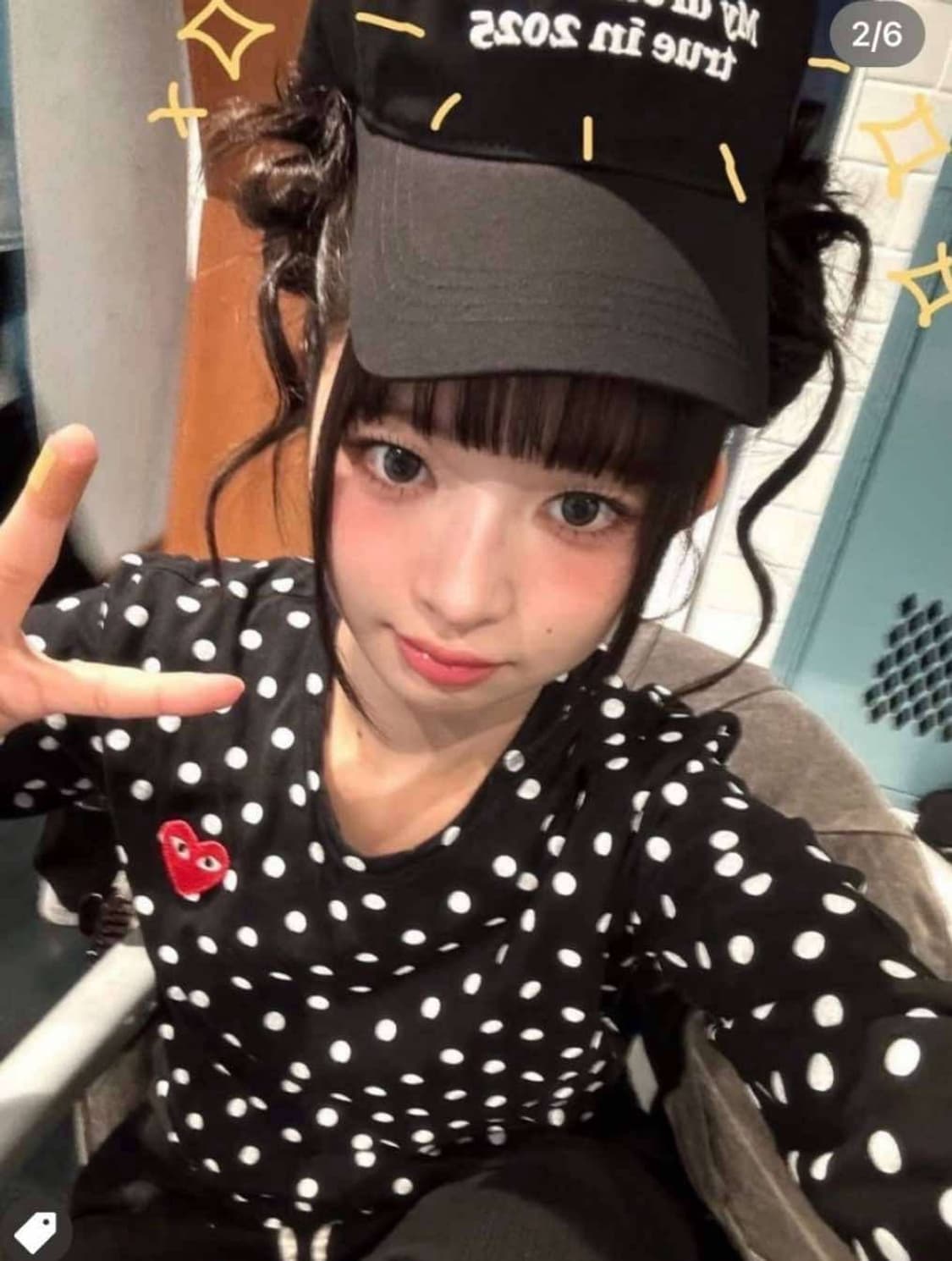 꼼데가르송 도트 상품이미지2