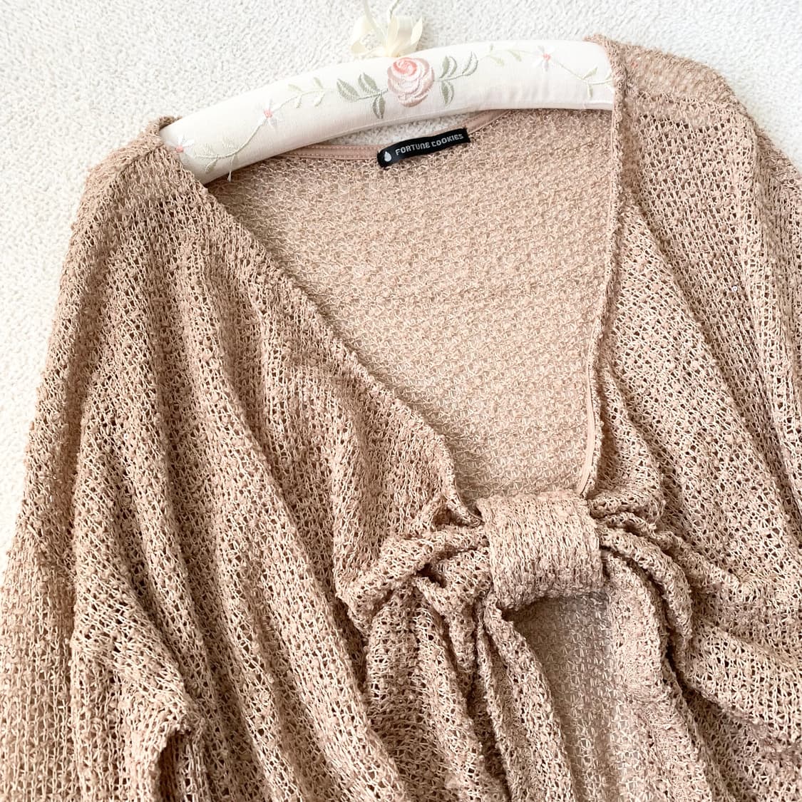 로즈브라운 리본 ♥ 니트 상품이미지2