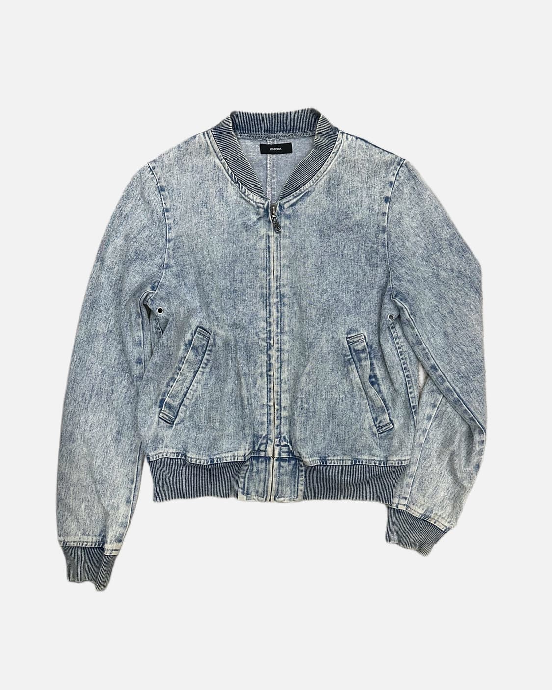 EMODA washed denim crop jacket 상품이미지1