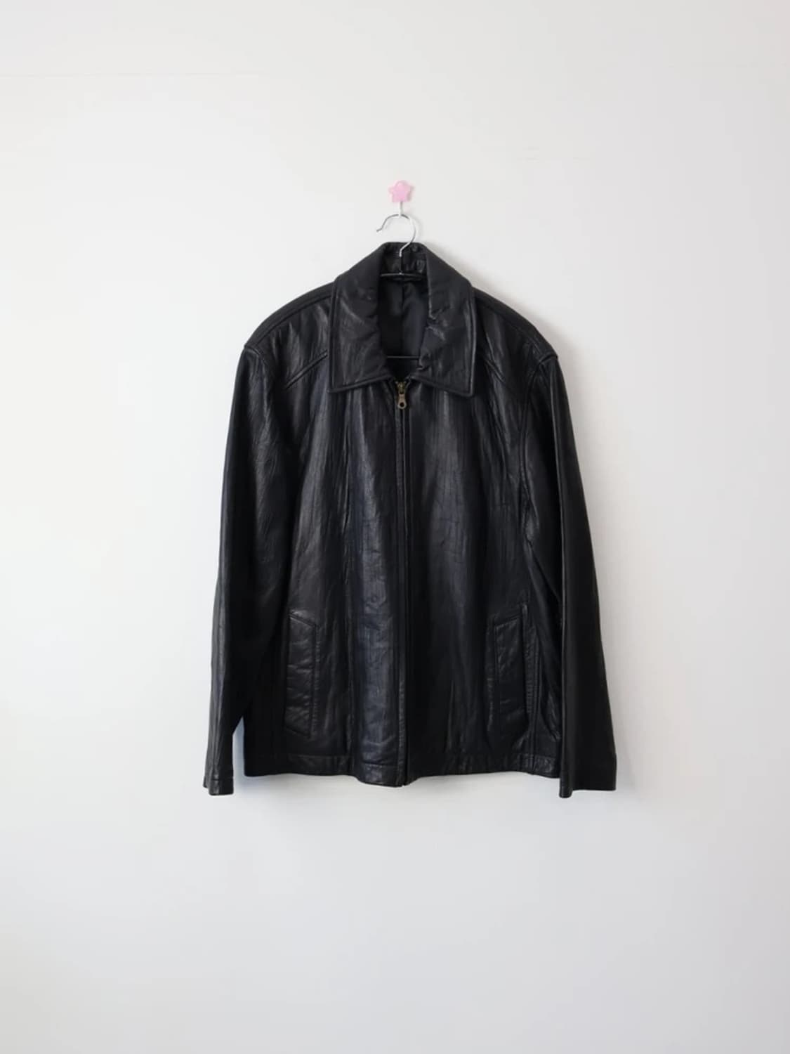 Fresham Genuine Leather Zip Jacket 상품이미지3