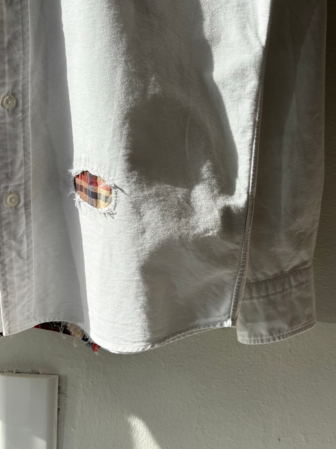 베이프 패치워크 셔츠 상품이미지5