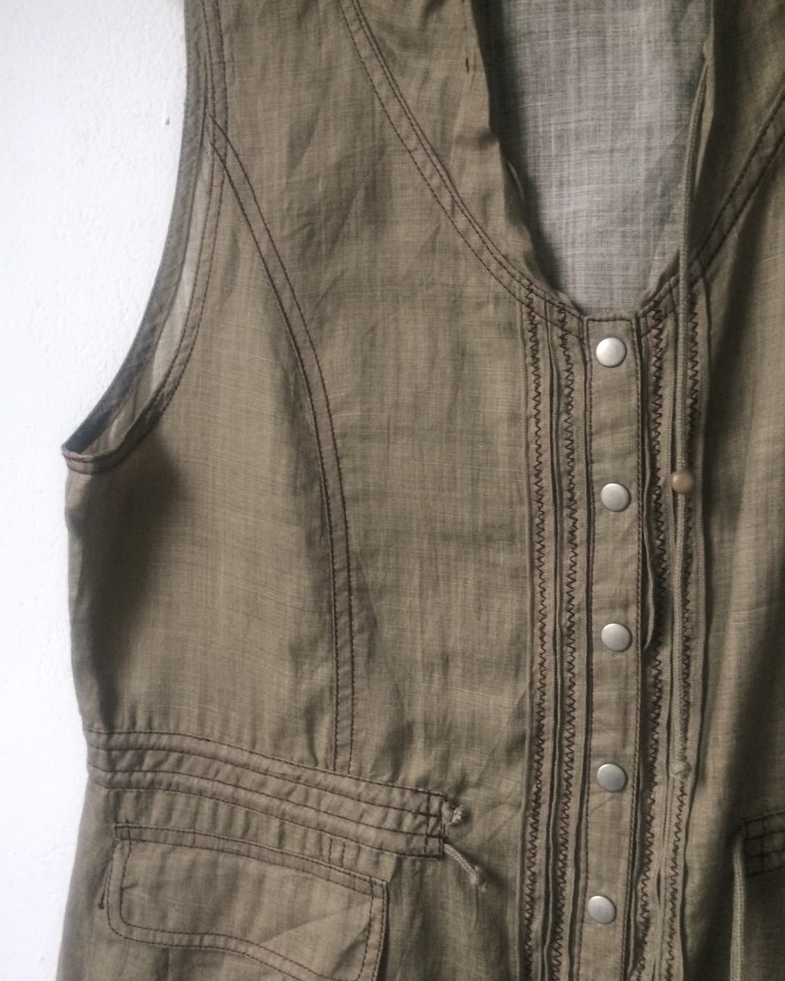 Hood sleeveless onepiece 상품이미지5