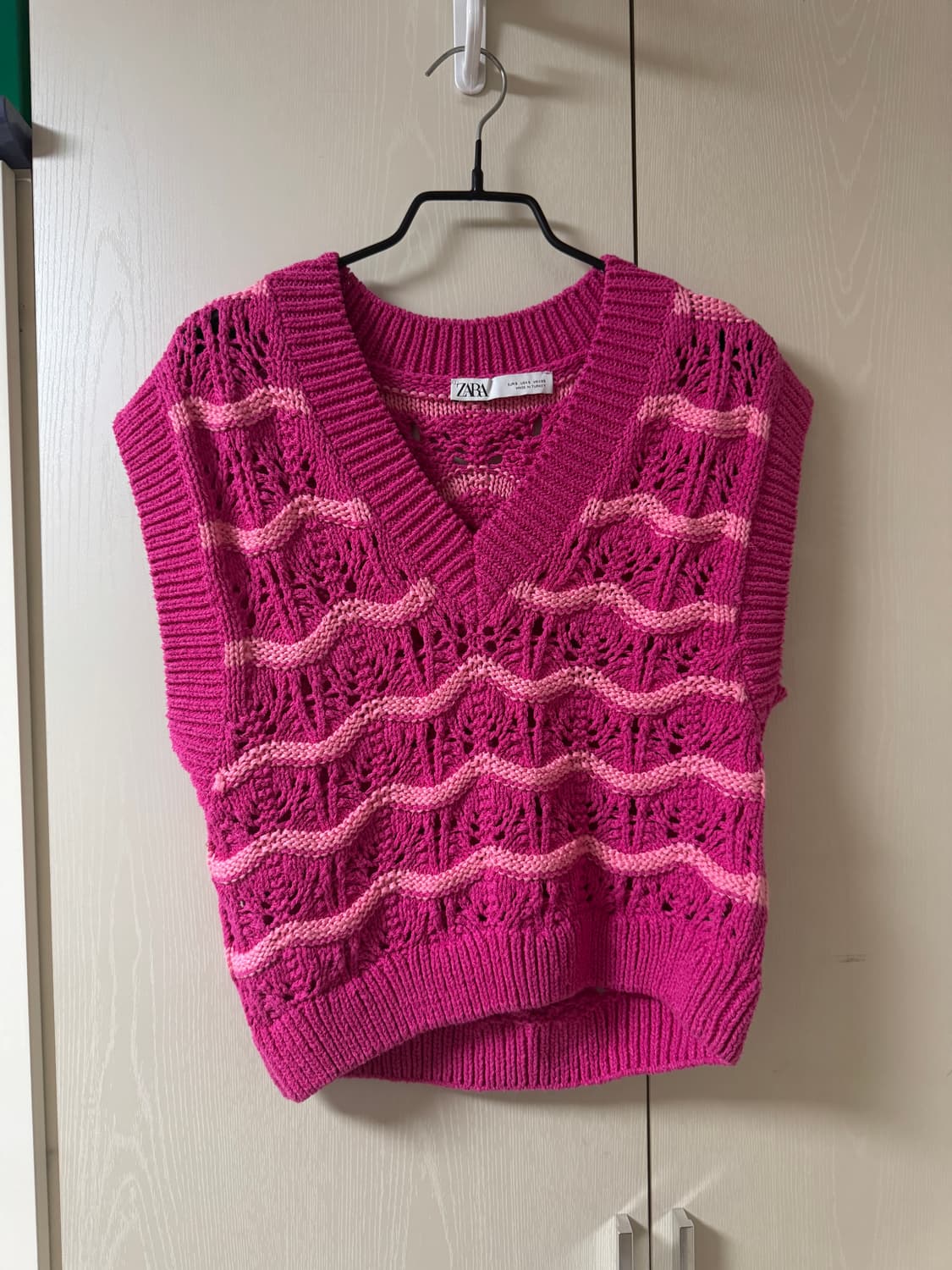 💗핑크 베스트 자라 상품이미지1