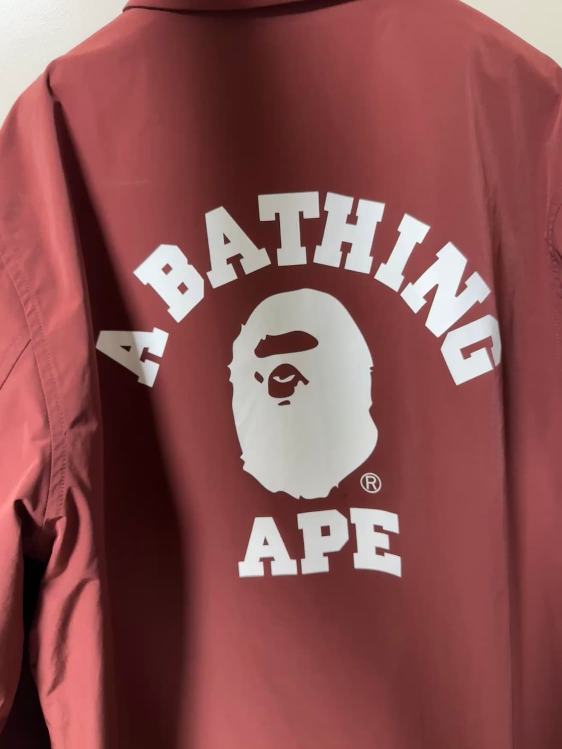 베이프 컬리지 코치 자켓 블랙 상품이미지2