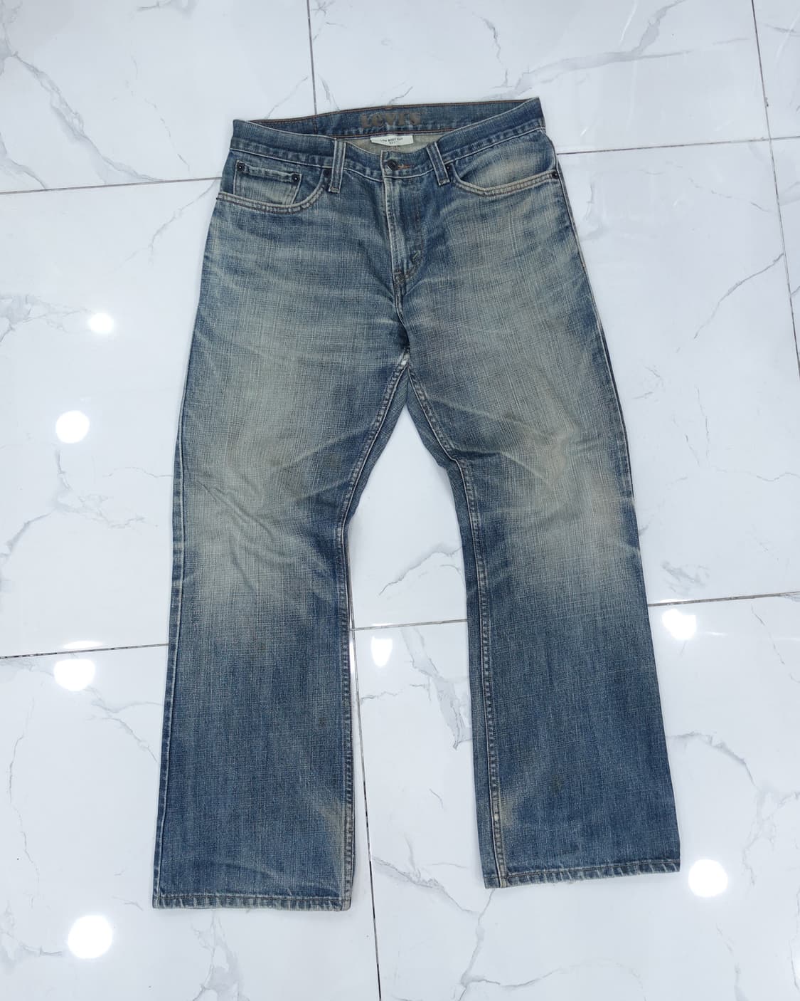 리바이스 527 로우라이즈 부츠컷 벌집워싱 [32X30] 상품이미지2