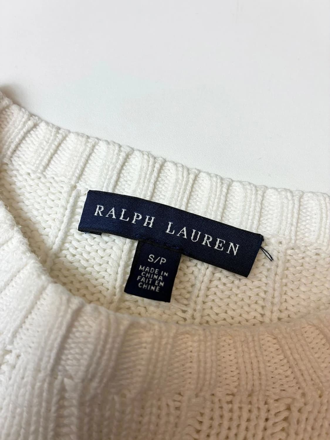 폴로 랄프로렌 00's 꽈배기 니트 PN8119 상품이미지7