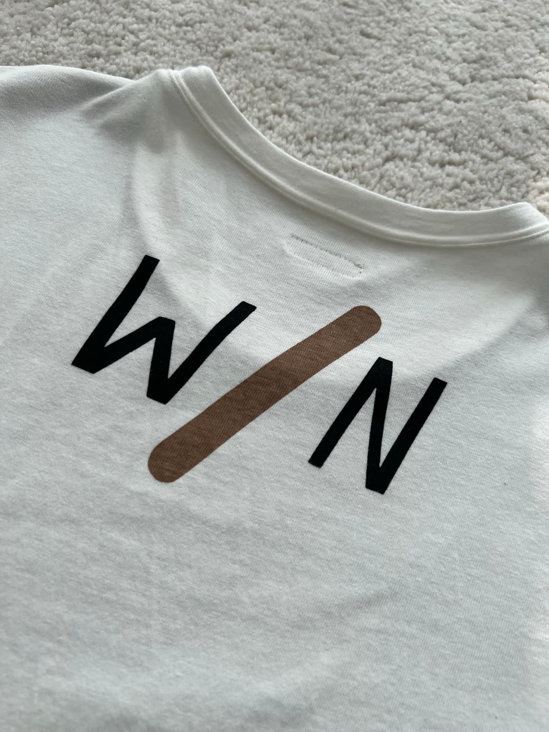 캐피탈 반다나 티셔츠 화이트 상품이미지7